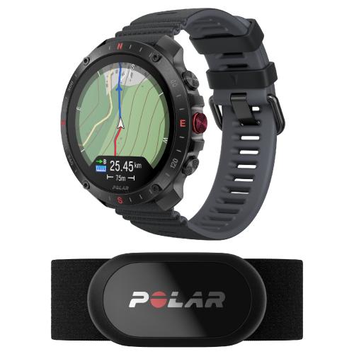 POLAR Montres - Montre Connectée Mixte POLAR 900110286 Grit X2 Pro Black S-L + H10 - Polar montres