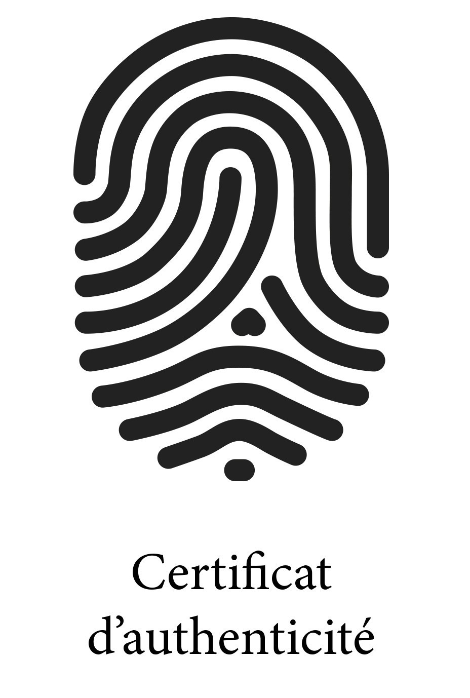 Certificat d'authenticité Bijourama