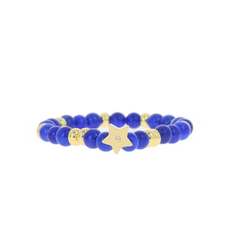 Bracelet Les Interchangeables A58787   - Perle Forme Etoile Bleu Femme