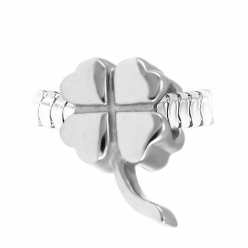 Charm perle en acier par SC Crystal BEA0221