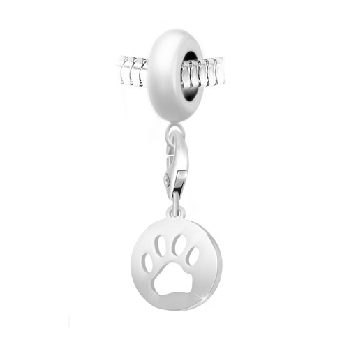 Charm perle patte par SC Crystal Paris® BEA0044+CH0468-argent
