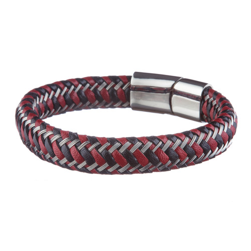 Bracelet Homme Geographical Norway  315041 - NOIR/ROUGE