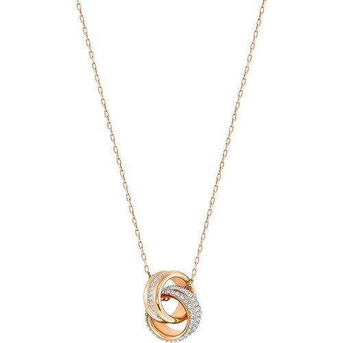 Swarovski Bijoux - Collier Swarovski Modern Jewelry 5240525 - Collier Blanc avec Pendentif