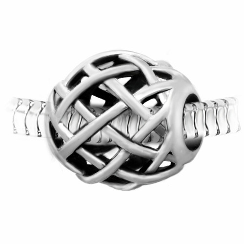 So Charm Bijoux - Charm perle acier par SC Crystal - Charms