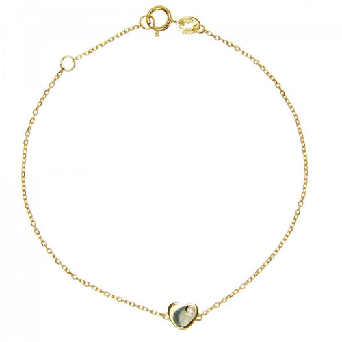 Vertigo - Bracelet LOVE ME-OR JAUNE - Bijoux Coeur