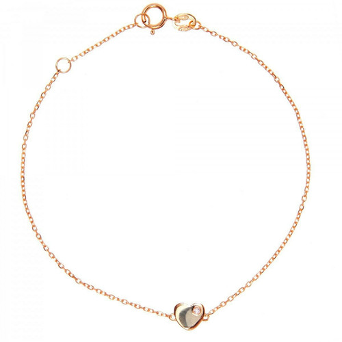 Vertigo - Bracelet LOVE ME-OR ROSE - Bijoux Coeur
