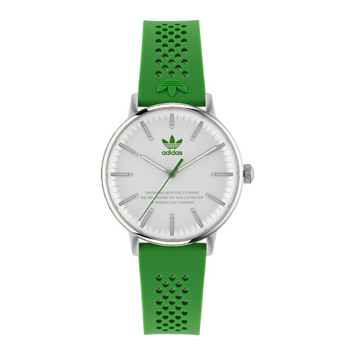 Montre mixtes Adidas Watches Code One AOSY23023 - Bracelet Silicone Vert