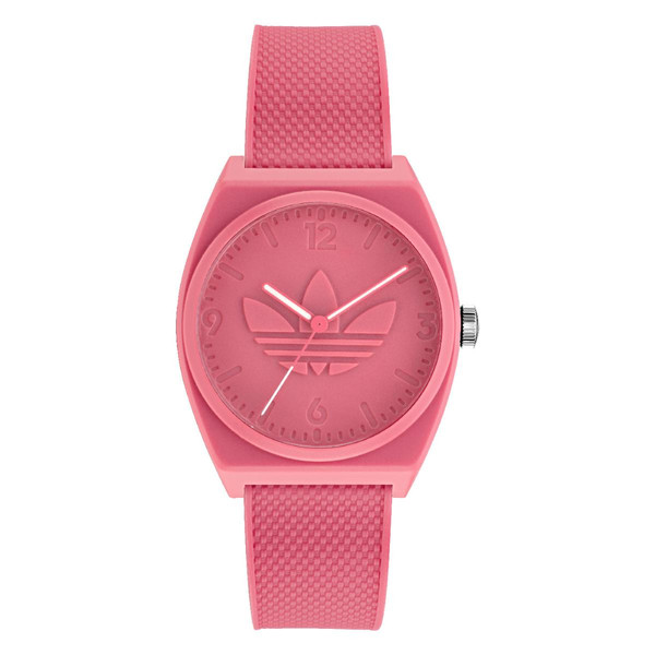 Montre mixtes Adidas Watches Project Two AOST22036 - Bracelet Silicone Rouge