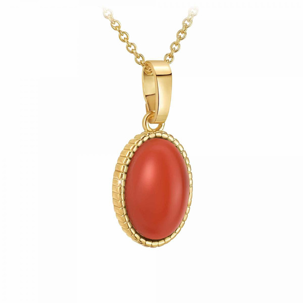 Collier et pendentif Angèle M Bijoux Femme Métal B2458-RED-ONYX
