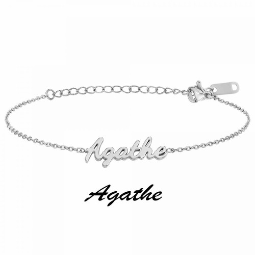 Athème - Bracelet Athème B2694-ARGENT-AGATHE - Bracelet Argenté pour Femme