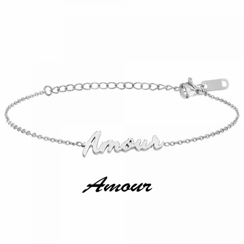 Athème - Bracelet Athème B2694-ARGENT-AMOUR - Bracelet en Promo