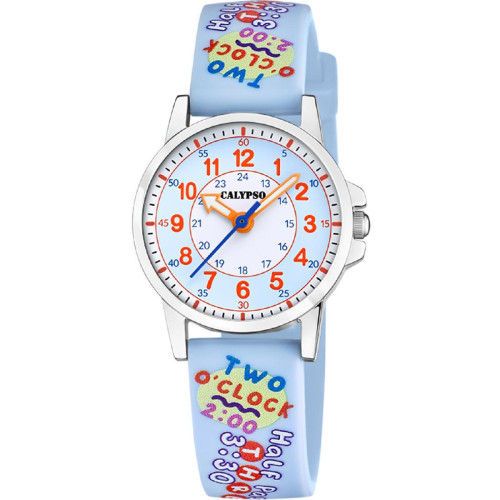 Calypso - Montre fille CALYPSO MONTRES My First Watch K5824-3 - Montre Bleue