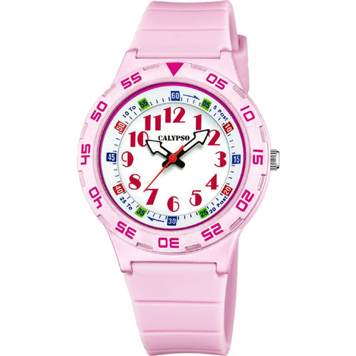 Calypso - Montre fille CALYPSO MONTRES My First Watch K5828-1 - Montre fille rose
