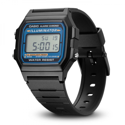 Casio - Montre Homme Casio Collection F-105W-1AWYEF - Montre Rectangulaire