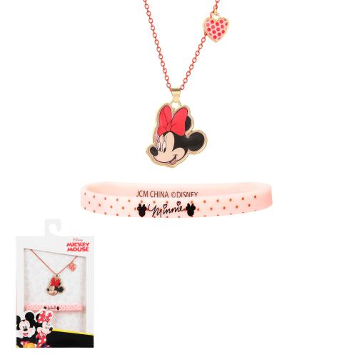 Parure Disney collier et bracelet - Minnie