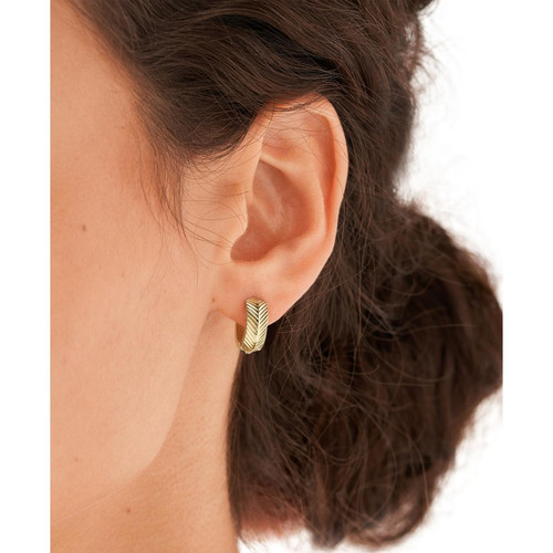 Boucles d'oreilles Fossil Bijoux Femme Acier JF04116710
