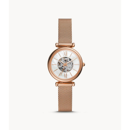Fossil - Montre Femme Fossil ME3188  - Montre fossil or rose