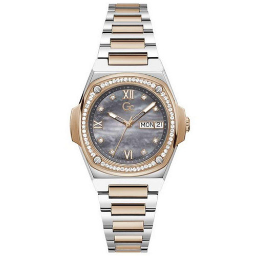 Montre femme GC (Guess Collection) montres - Y98001L5MF Bracelet Acier Gris
