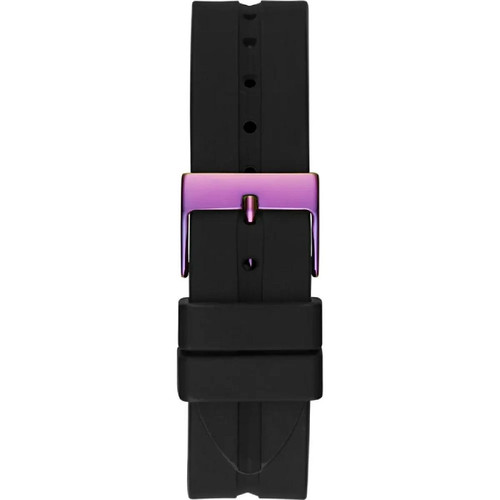 Montre femme Guess Libra GW0618L3 - Bracelet Silicone Noir
