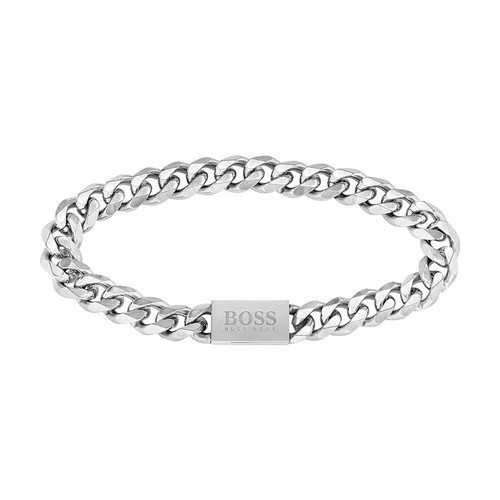 Boss - Bracelet Homme Hugo Boss Bijoux - CHAIN LINK - Bracelet Argenté