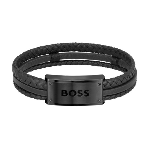 Boss - Bracelet Hugo Boss 1580425 - Bijoux Cuir Homme