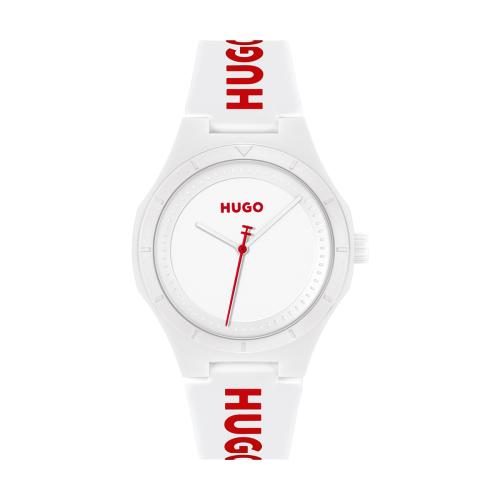 Montre Homme Hugo #Litforhim - 1530345 Bracelet Silicone Blanc