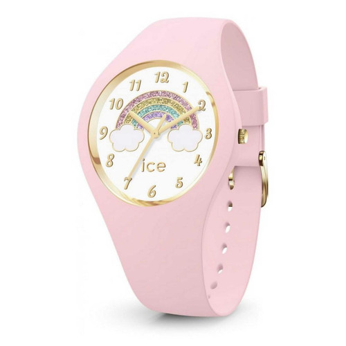 Ice-Watch - Montre Ice Watch Fantasia Rainbow pink Small 017890   - Montre fille rose