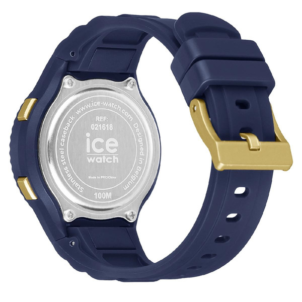 Montre Femme Ice-Watch ICE digit - Dark blue gold - Small - 021618