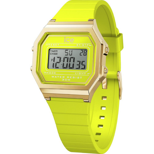 Montre Femme Ice-Watch ICE digit retro - Sunny lime - Small - 022054