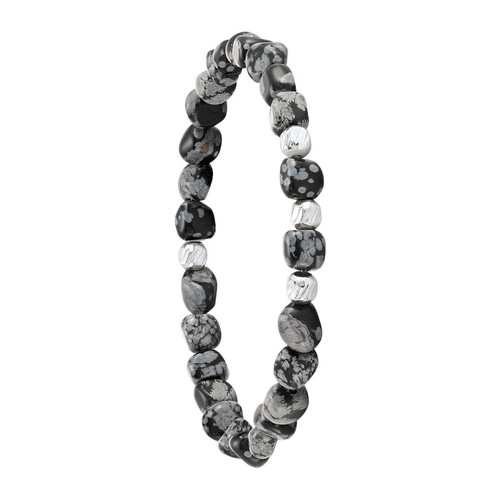 Bracelet Homme Jourdan AJH150016B - BOREAL - Perle gris