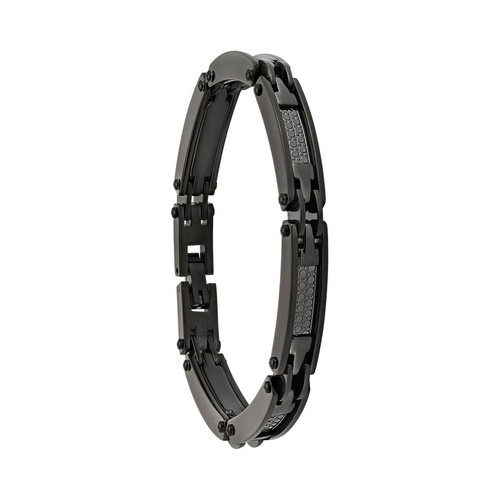 Bracelet Homme Jourdan JH110007B - TULUM - Acier noir