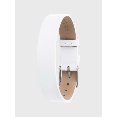 Bracelet Montre Mixte Kelton Colorama 912015-215-215 - Cuir véritable Blanc