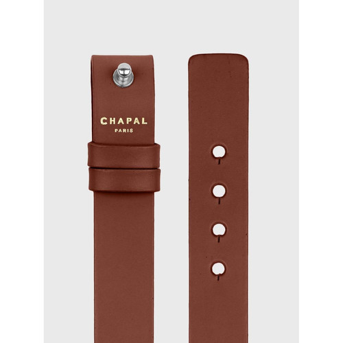 Bracelet Kelton x Maison Chapal Brun
