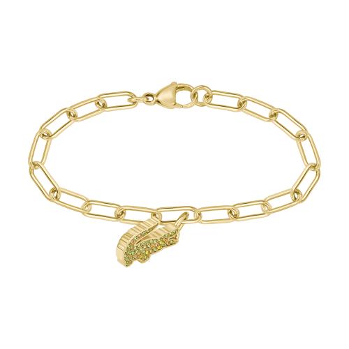 Bracelet Femme Lacoste Crocodile - 2040363 Acier Doré
