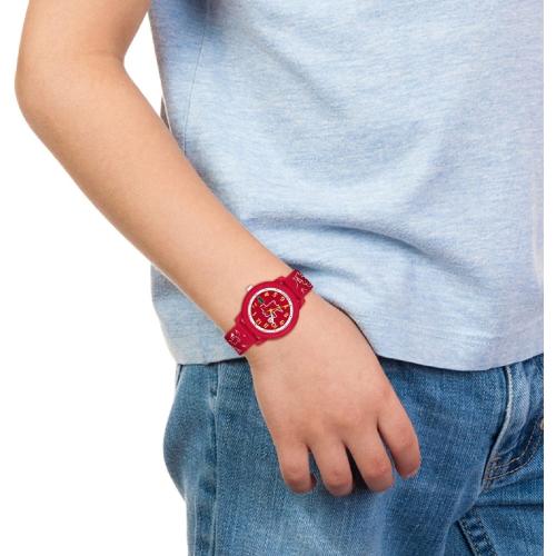 Montre mixte enfant Lacoste 12.12 Kids - 2030059 Bracelet Silicone Rouge