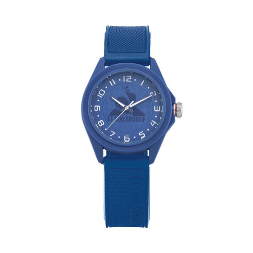 Montre Femme Le Coq Sportif Montres Monochrome - LC10010RPBL25 Bracelet Silicone Bleu