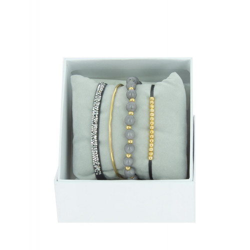 Bracelet Femme Les Interchangeables  - A54341 Strass Box Jonc Fil
