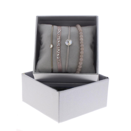 Bracelet Les Interchangeables A47073 - Bracelet Strass Box Cristal Femme