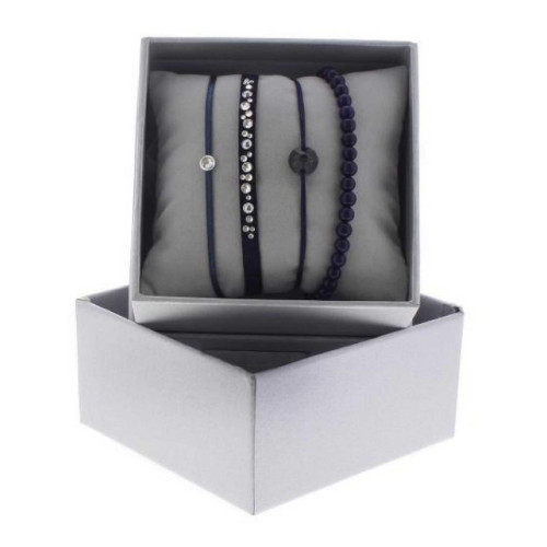 Bracelet Les Interchangeables A47074 - Bracelet Strass Box Cristal Femme