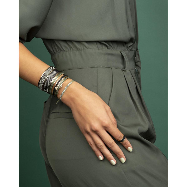 Bracelet Composé Les Interchangeables Femme Tissu A92545