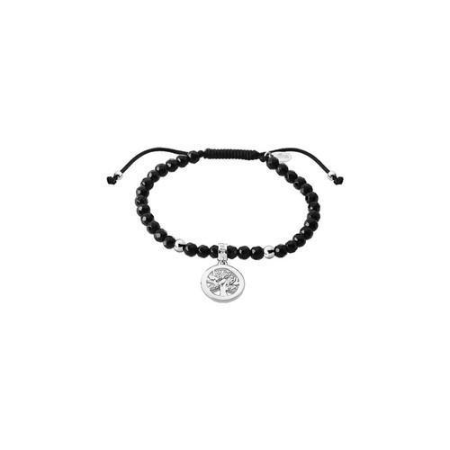 Bracelet Lotus Silver MYSTIC LP1768-2-6 - Bracelet Arbre de Vie et zircon Femme
