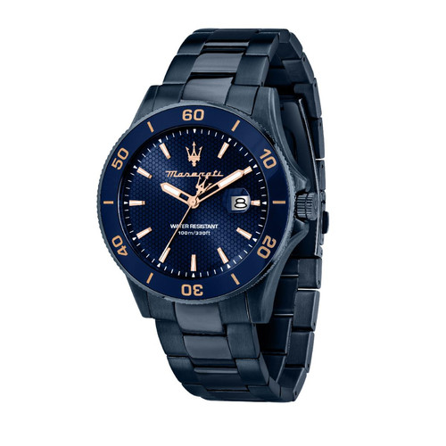 Montre Homme Maserati Competizione (Blue Edition) - R8853100037 Bracelet Acier Bleu