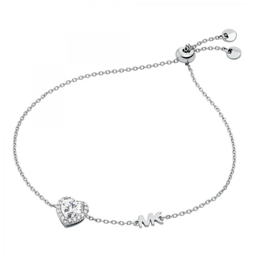 Michael Kors - Bracelet Femme MKC1518AN040 Michael Kors  - Bracelet Coeur Argent