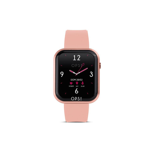 Montre connectée Femme OPS! SMART WATCH Call OPSSW-13 - Bracelet Silicone Rose