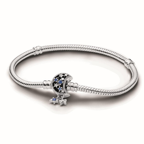 Pandora - Bracelet Maille Serpent Fermoir Lune
Scintillant Pandora Moments - Bijoux Femme - Cadeau de Noel