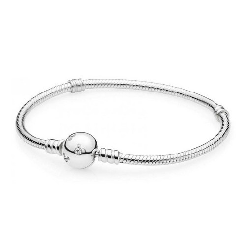 Pandora - Bracelet Disney x Pandora maille serpent Disney Moments - Bracelet pandora argent