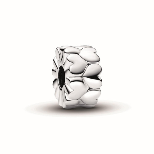 Pandora - Charm Clip Motif Cœur - Bijoux Coeur