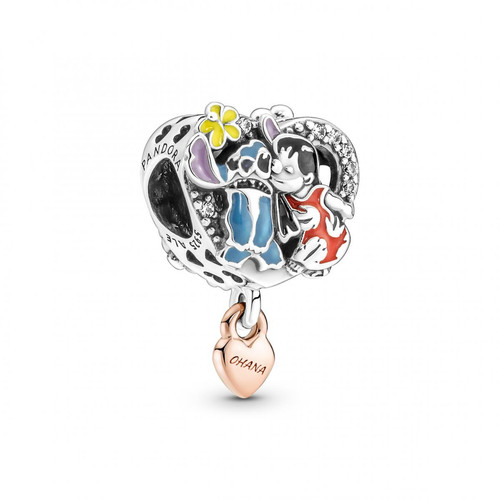 Pandora - Charm Disney Ohana inspiré de Lilo & Stitch - Bijoux Coeur
