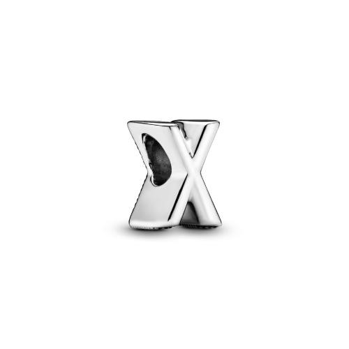 Pandora - Charm Pandora Moments Alphabet Lettre X - Bijoux Argent