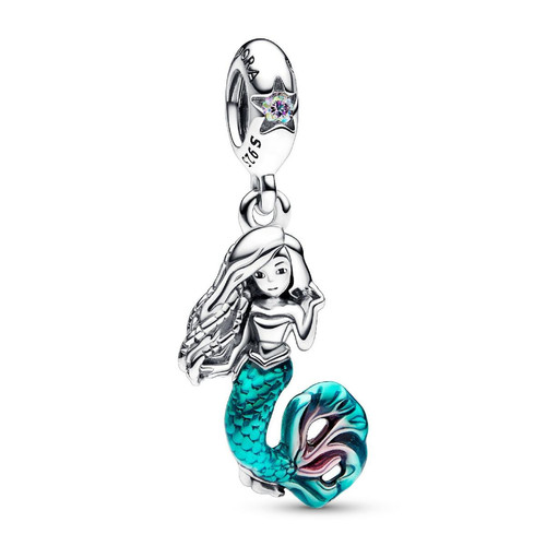 Pandora - Charm Pendant Disney La Petite Sirène Ariel - Bijoux turquoise